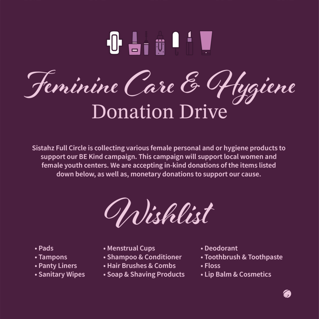 Feminine Care & Hygiene Donation Drive details