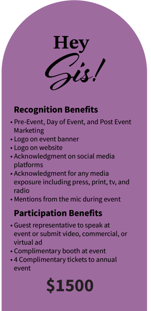 Tier Three Sponsorship - $1500.00 Recognition Benefits: Marketing, Sponsorship entity logos displayed on SFC event materials and social media, public mentions. Participation Benefits: Representative speaking opportunities at various events and campaign items, Complimentary booth at events, and 4 complimentary tickets to the SFC annual event.